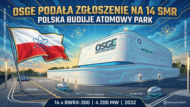 OSGE подала заявку на 14 SMR. Польша строит атомный парк